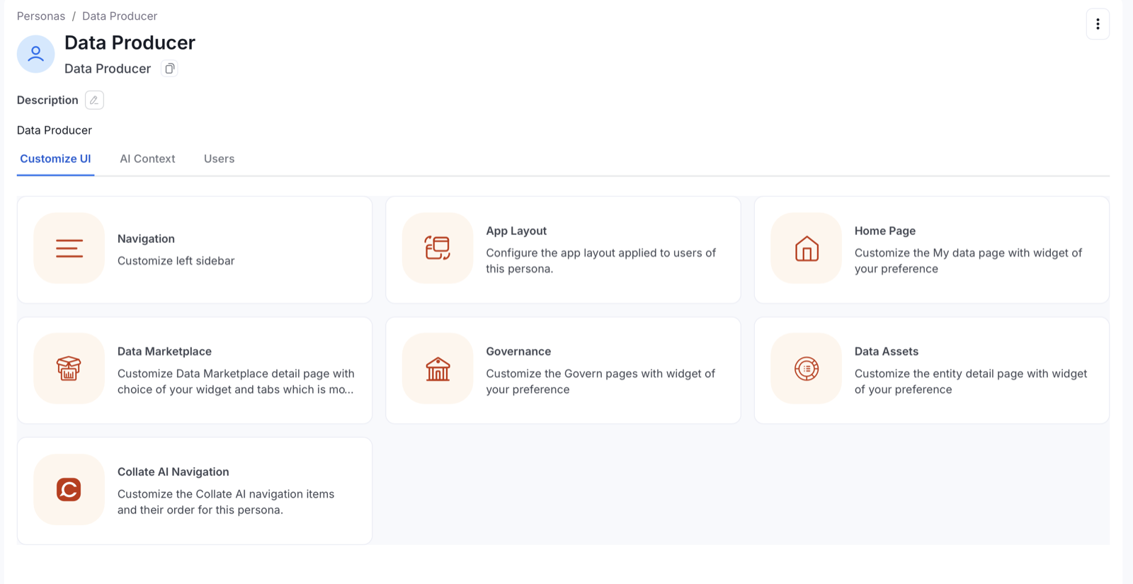 Customize UI