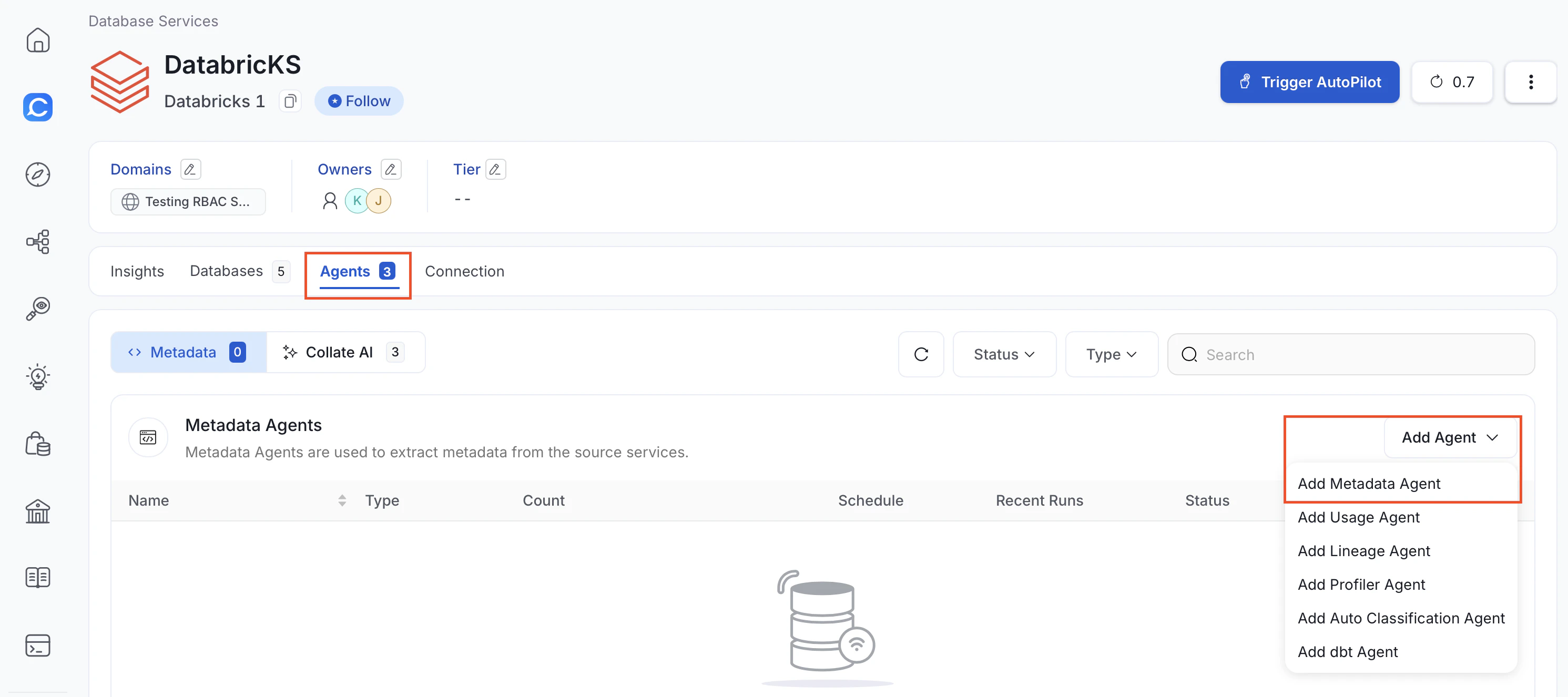 Add Metadata Agent