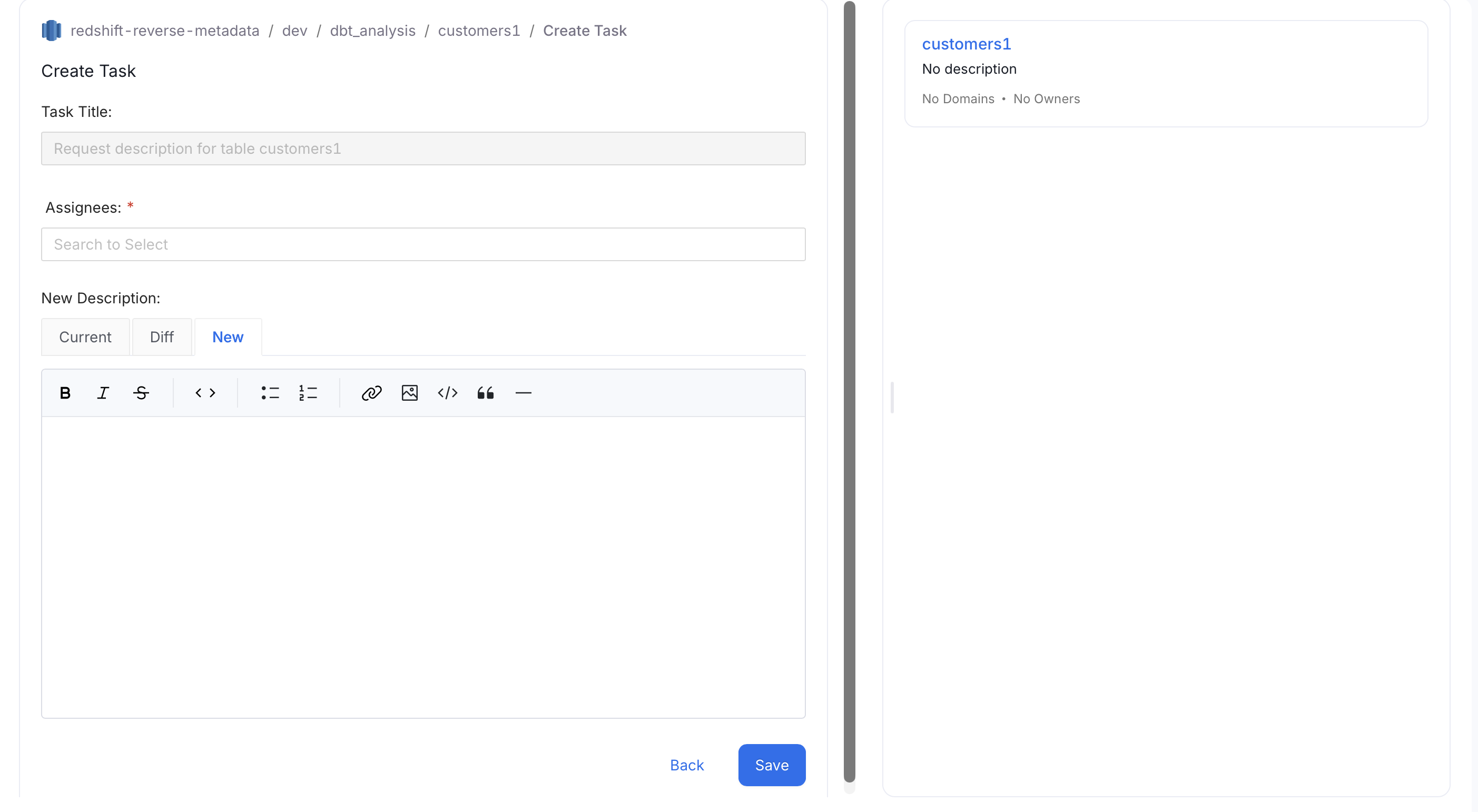 Add task details