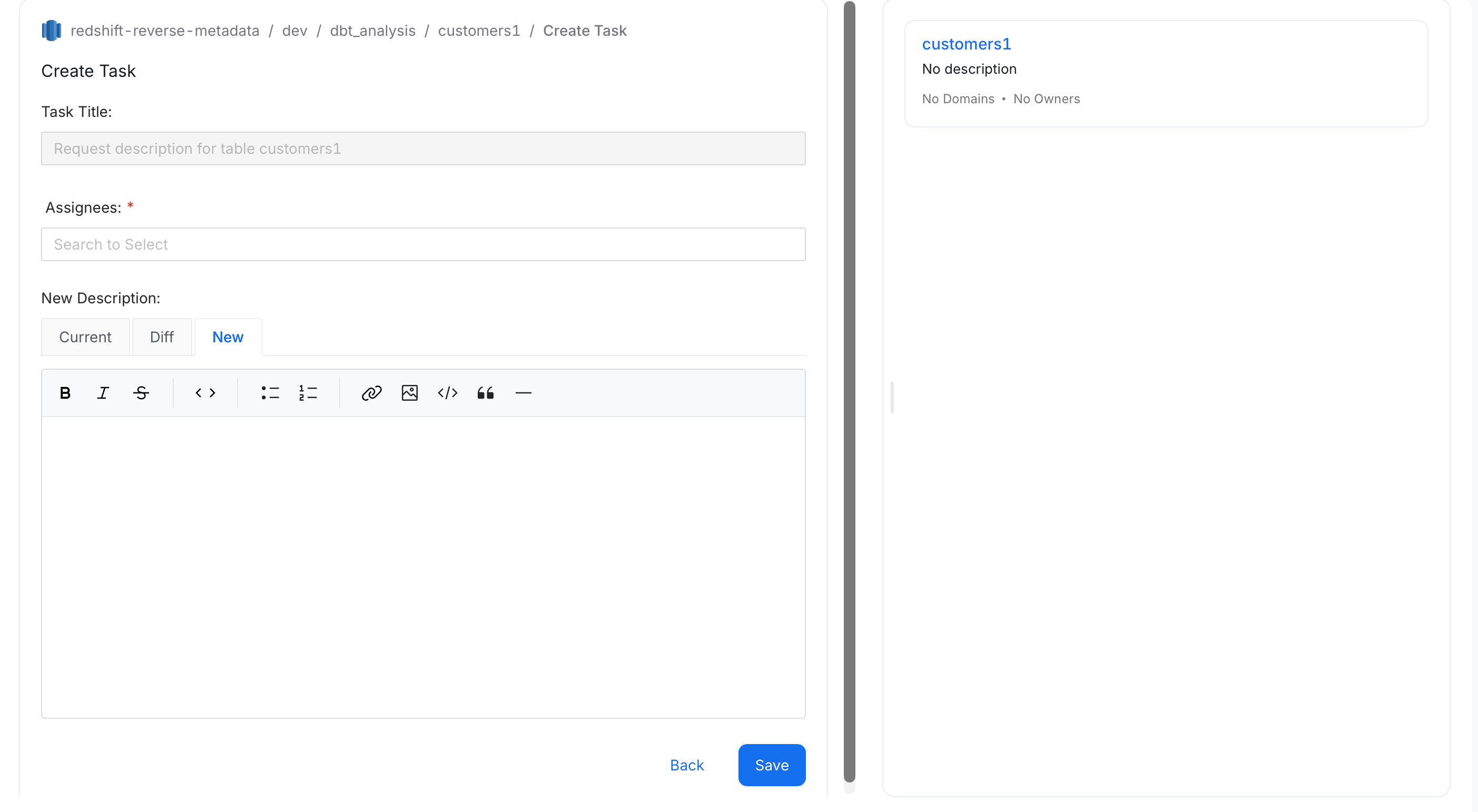Add task details