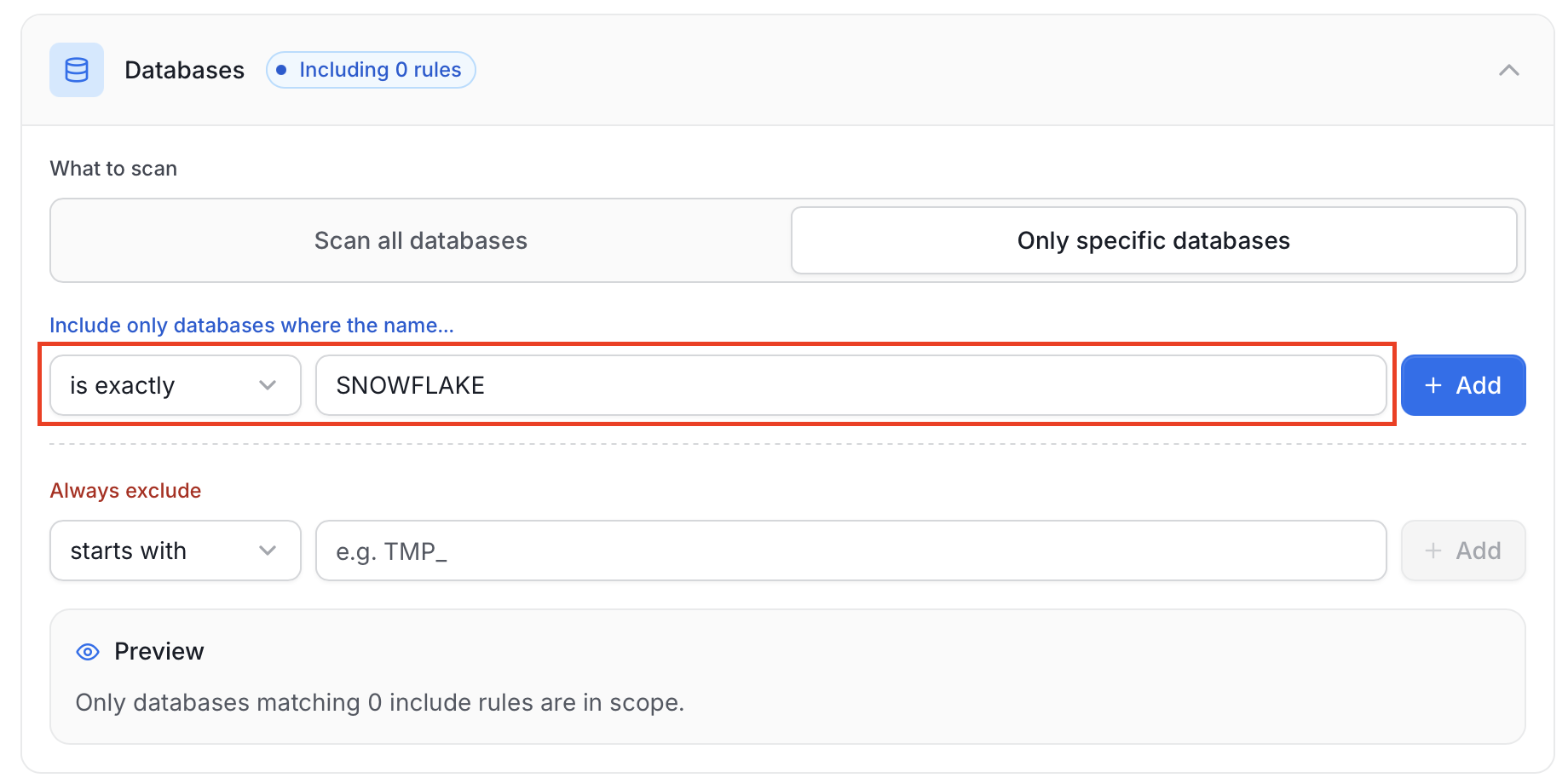 Database Filter Pattern Example 4