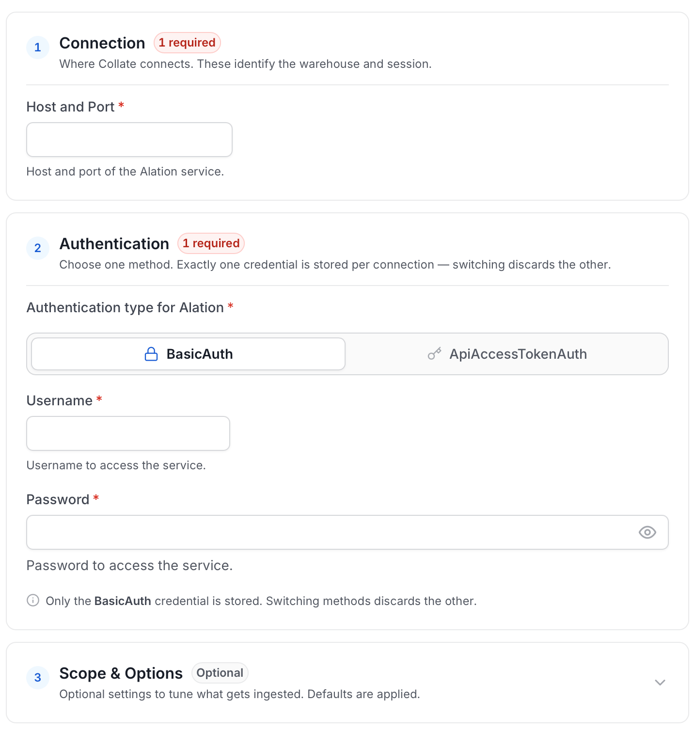 Configure Service Connection