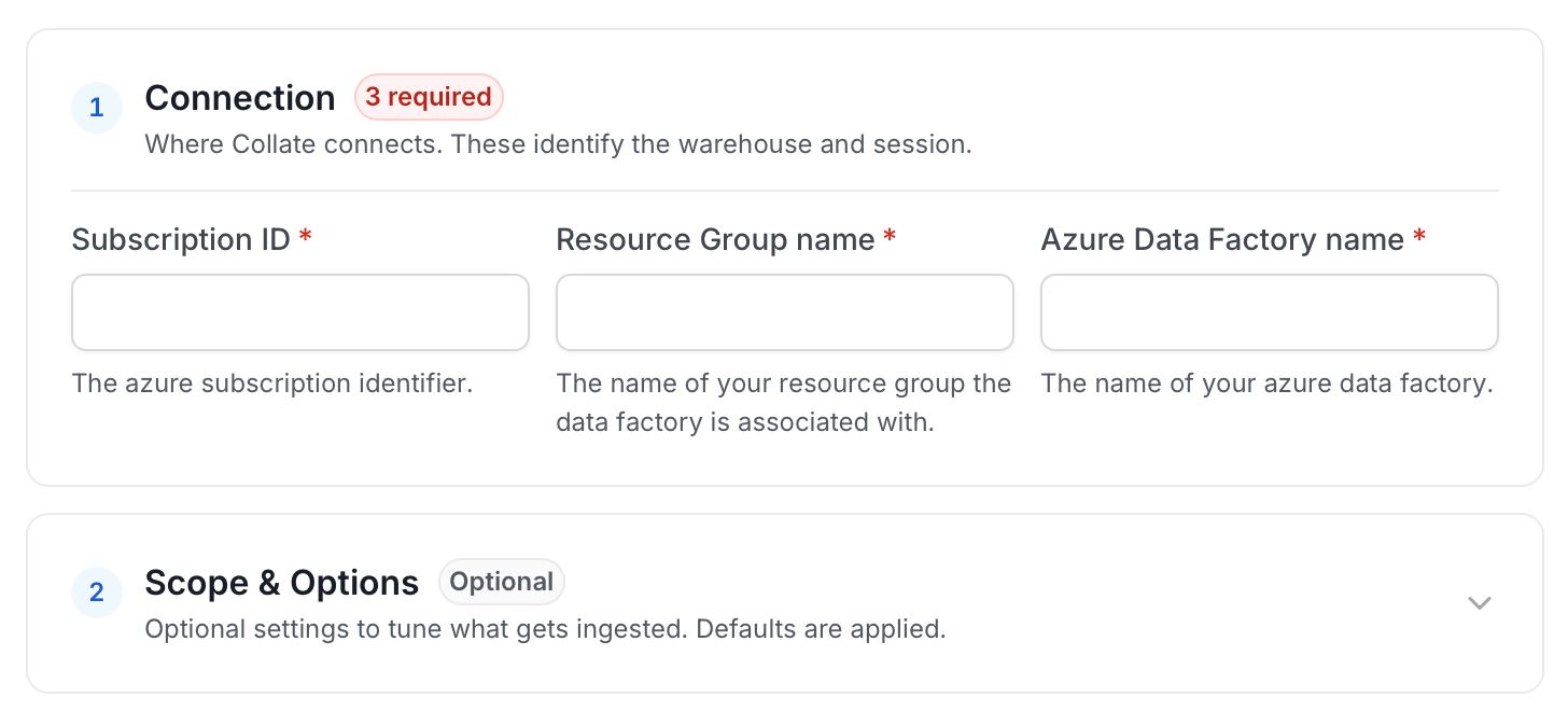 Configure Service Connection