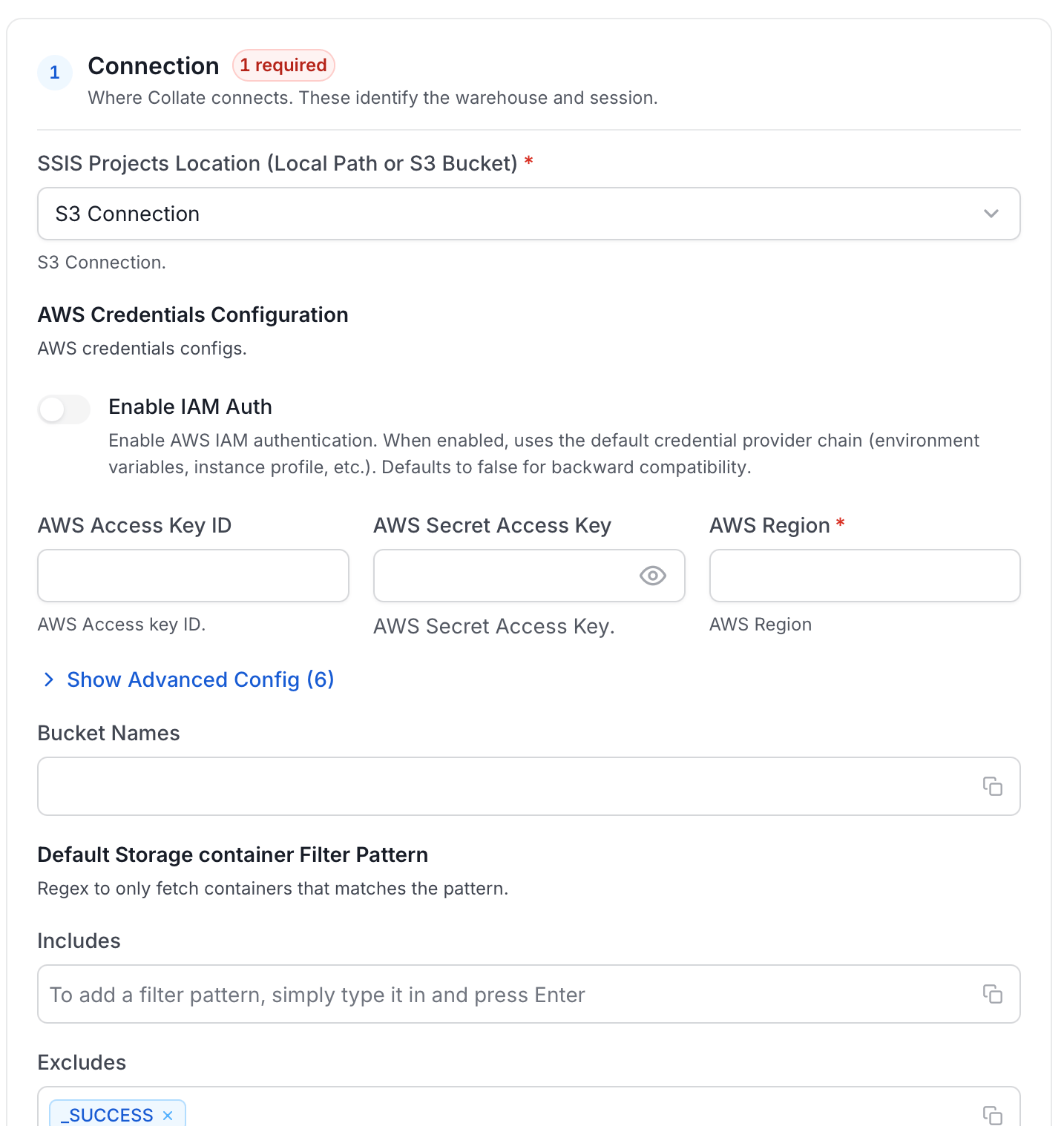 Configure Service Connection