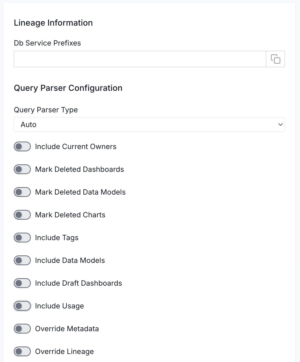 Metadata Ingestion Option 2