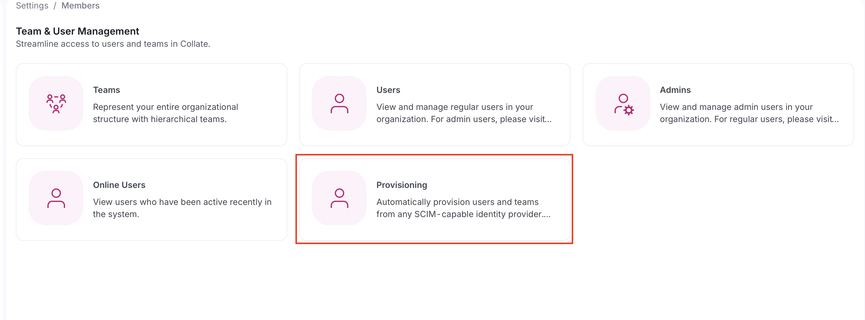 Access Provisioning
