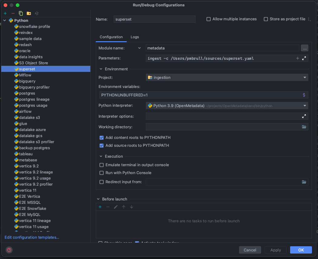 Python Ingestion Ingestion Framework | Collate Developer Guide - Collate Documentation