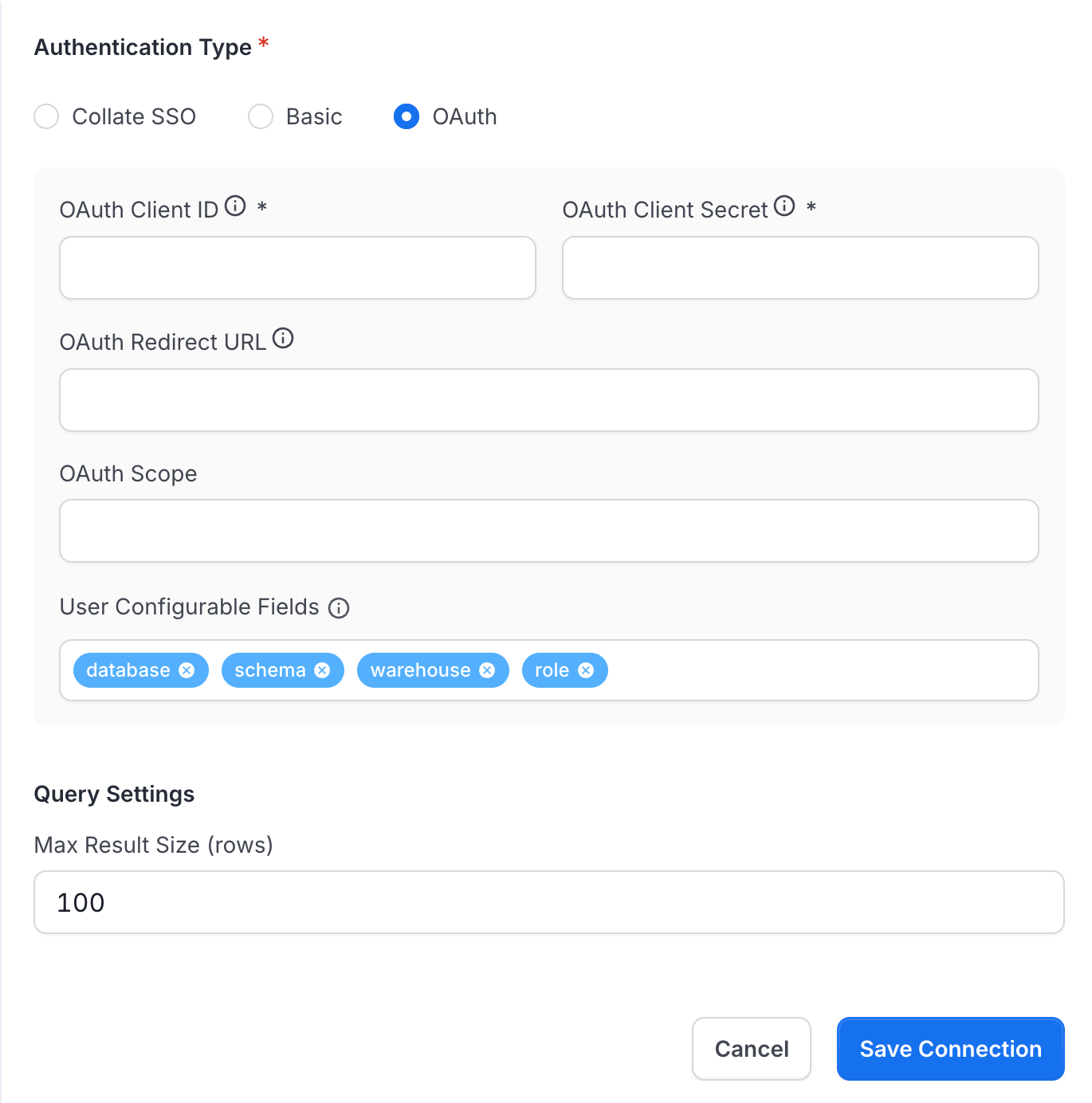 OAuth Configuration