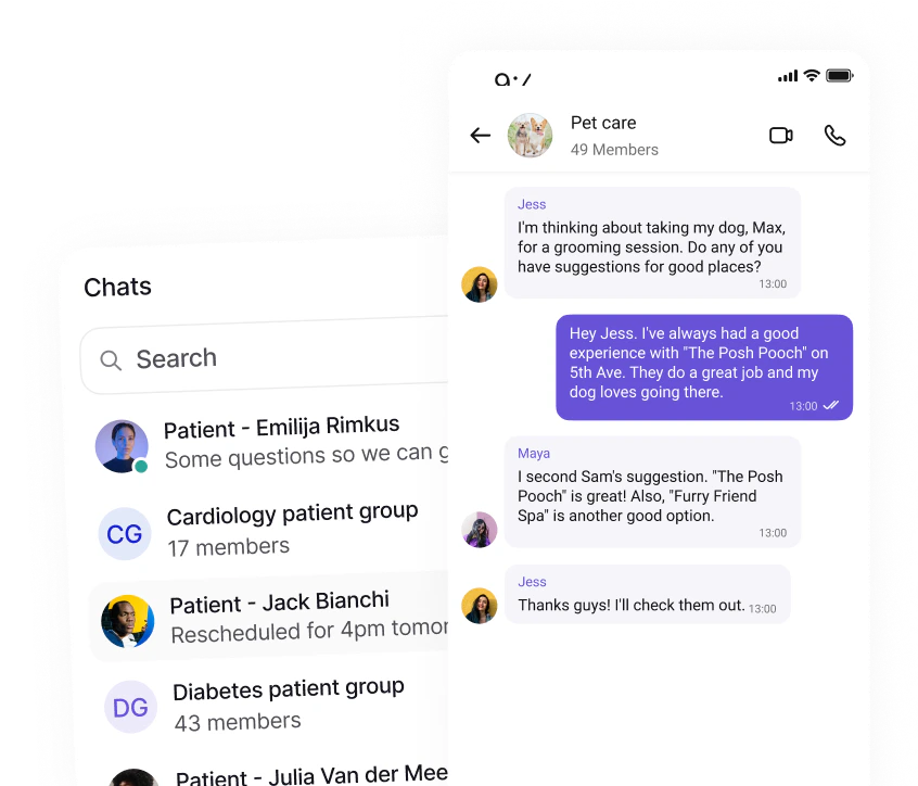 Chat & Messaging UI Preview