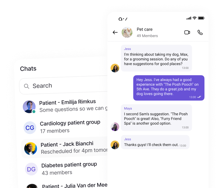 Chat & Messaging UI Preview
