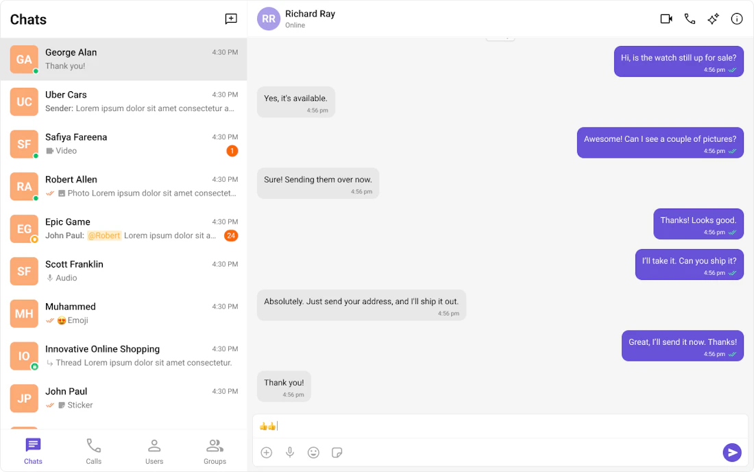 Customizing UI With Theming - CometChat Docs