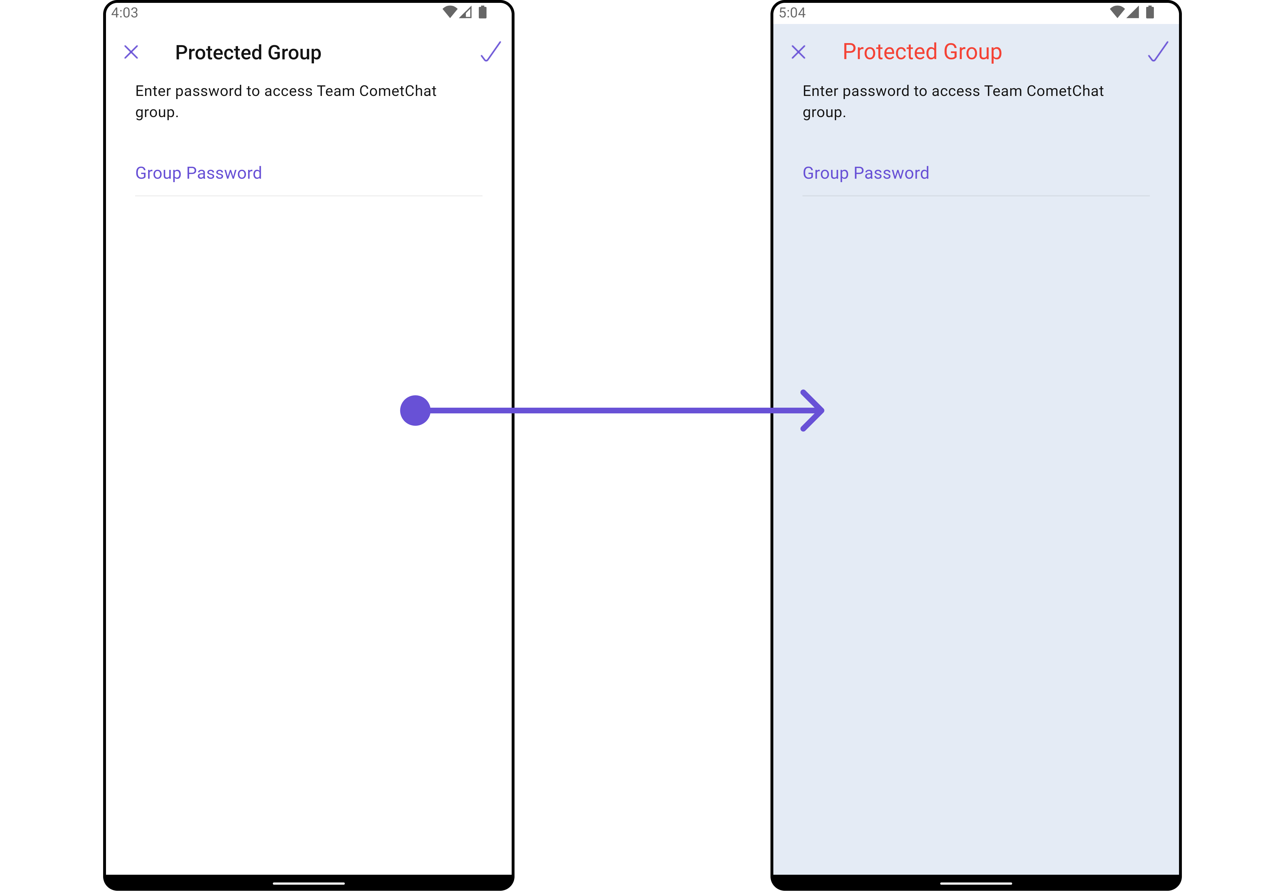 Join Protected Group - CometChat Docs