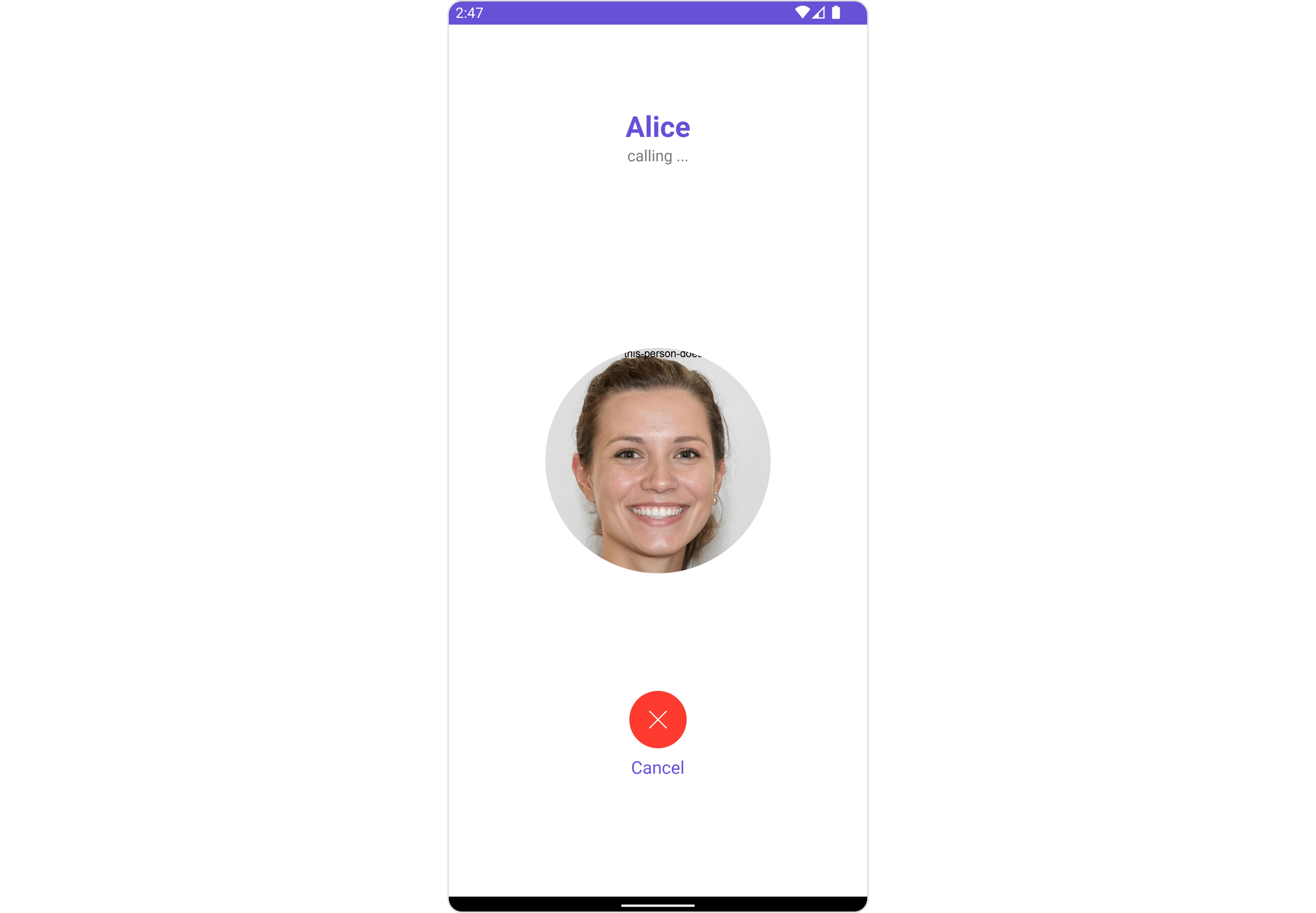 Outgoing Video Call Outgoing Call - CometChat Docs