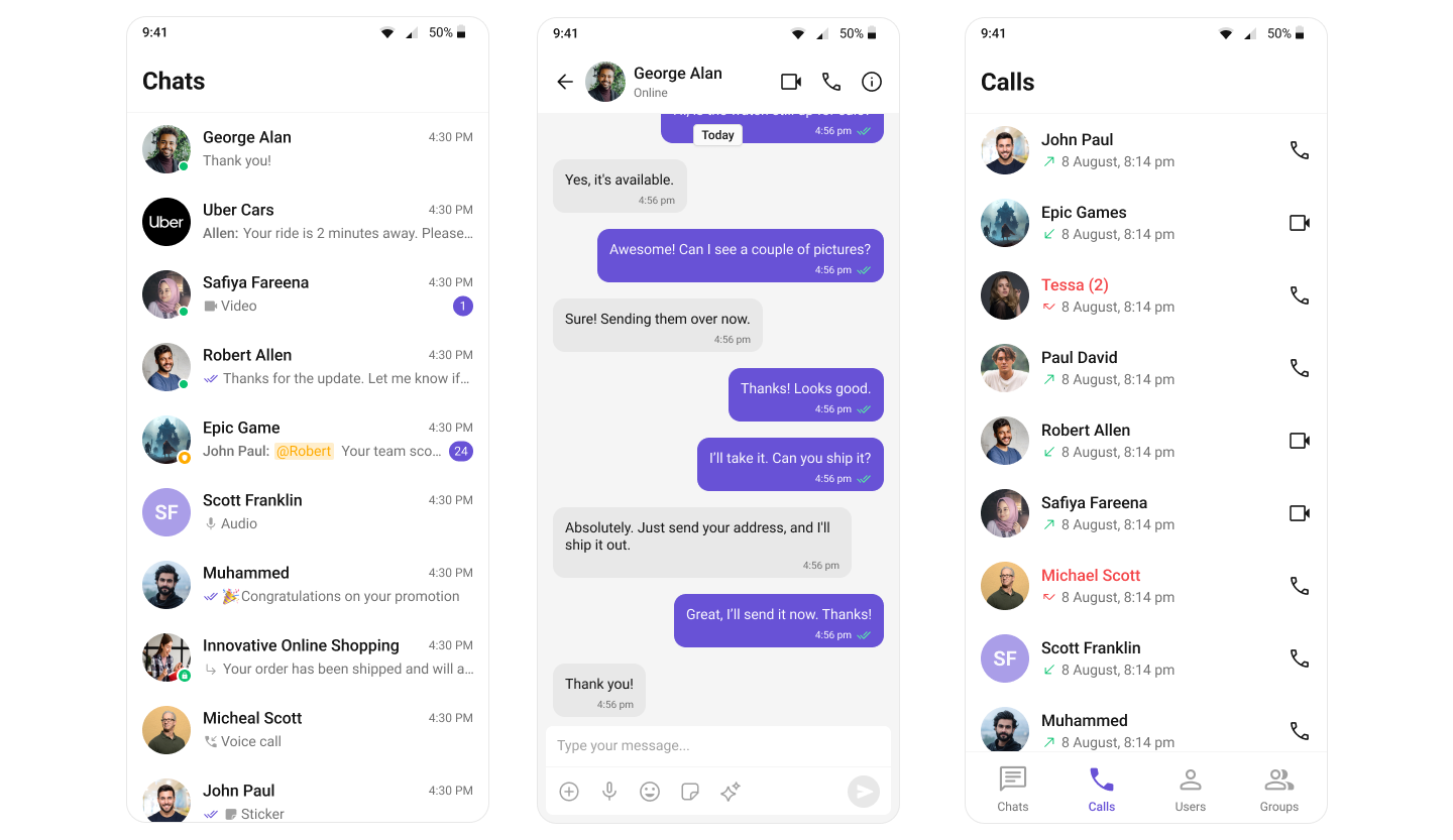 UI Kit Builder Integration - CometChat Docs
