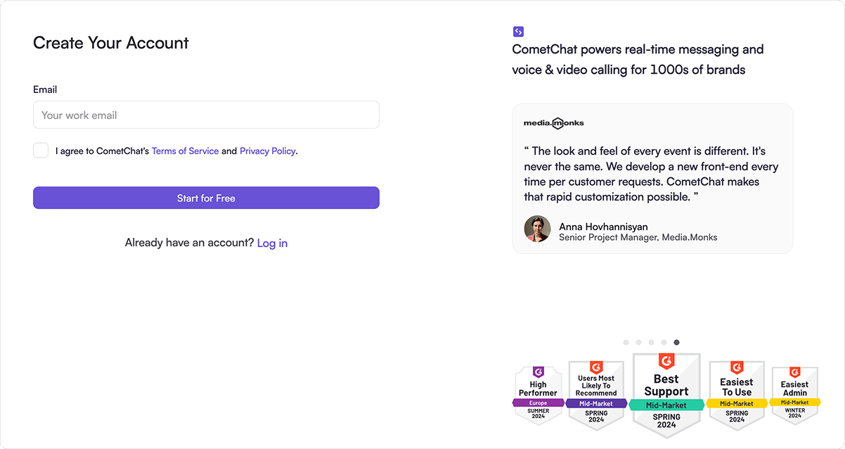 Webhook Cometchat Implementation Checklist - CometChat Docs