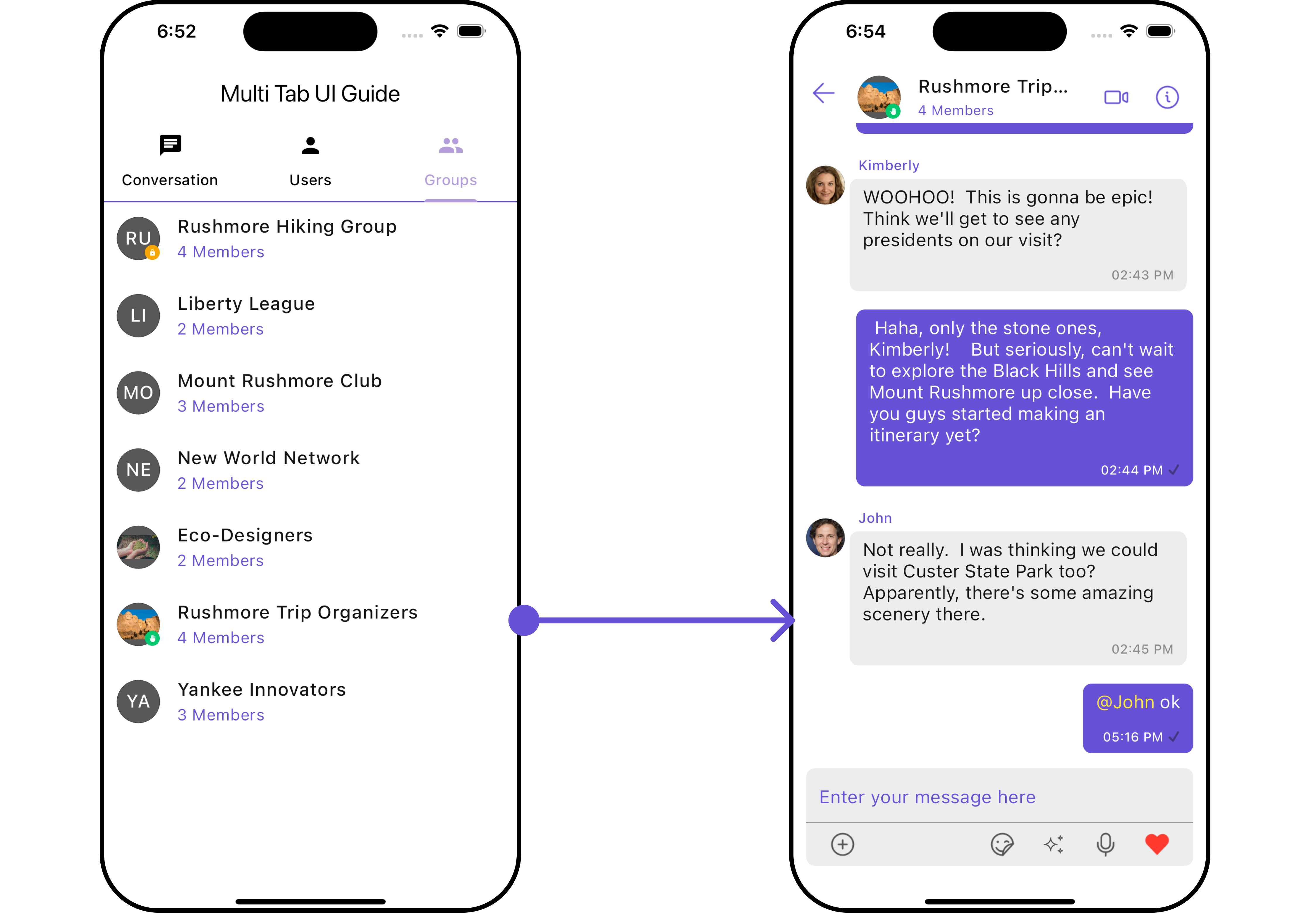 Multi Tab Chat UI Guide - CometChat Docs
