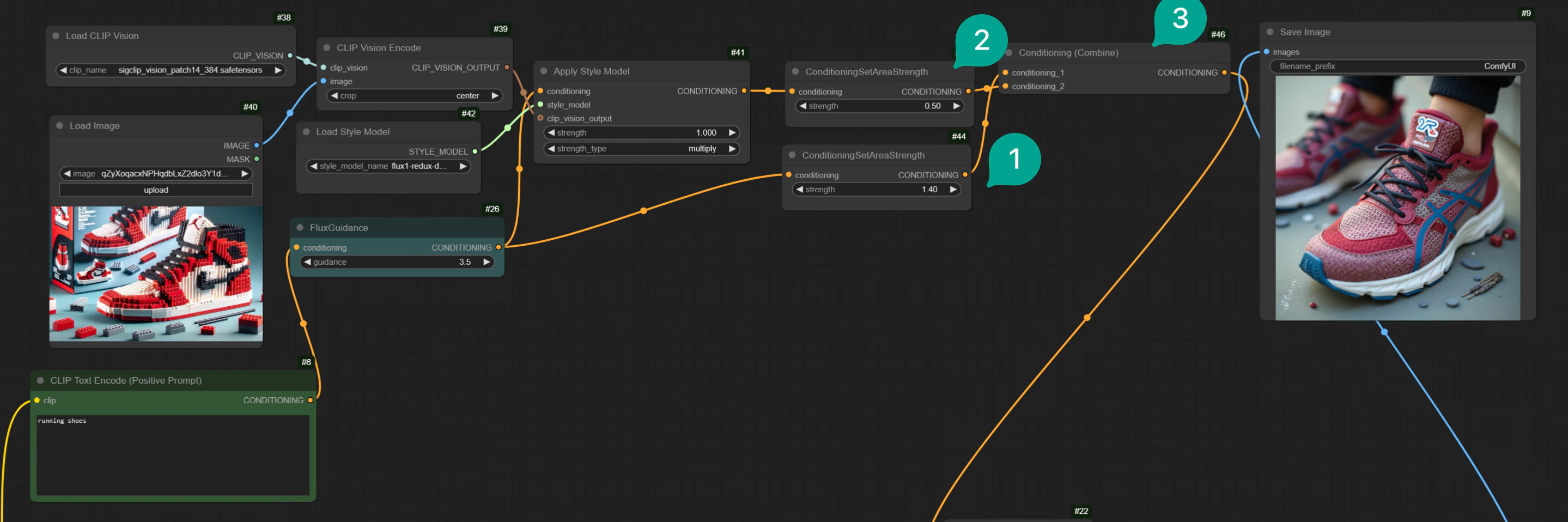 Flux Redux Text Weight Workflow