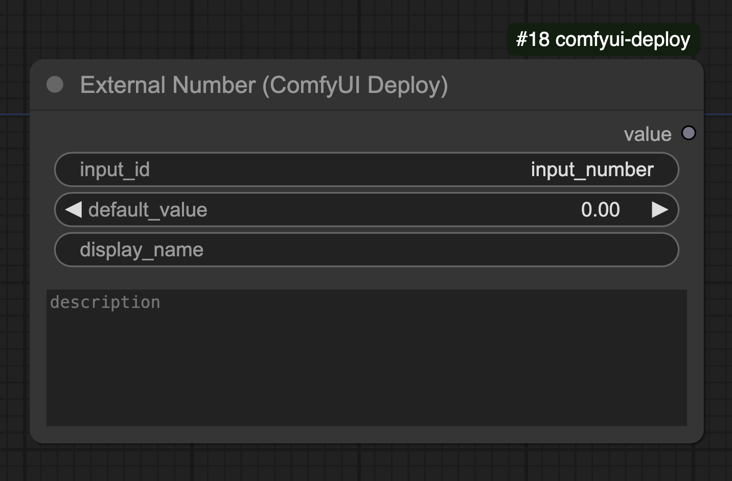 External Number Node