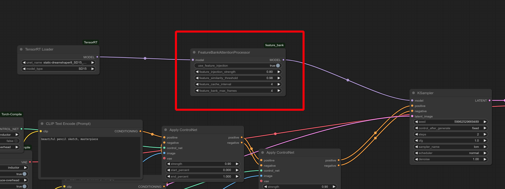Feature Bank Node Integration