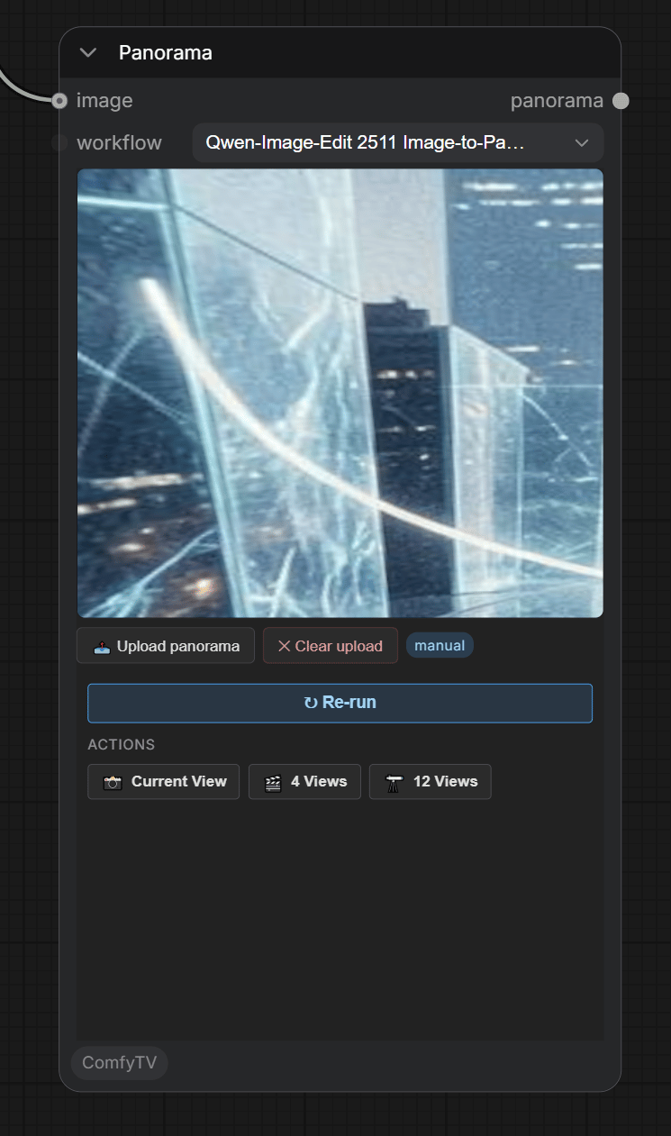 Panorama viewer