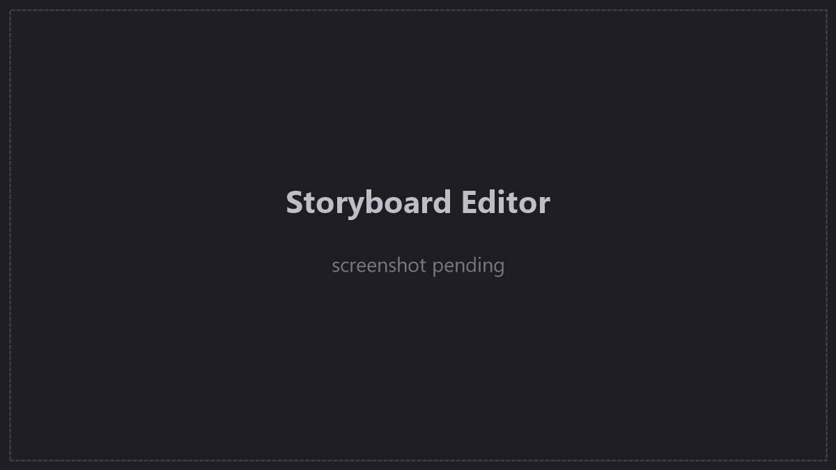 Storyboard Editor