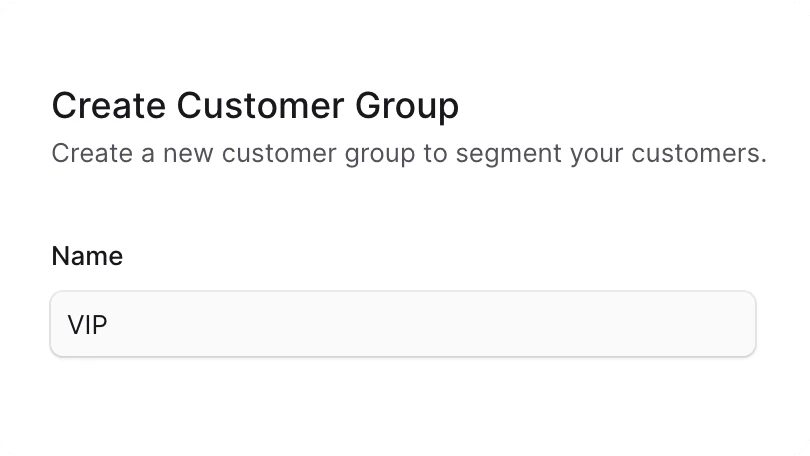 ग्राहक समूह फॉर्म बनाएं