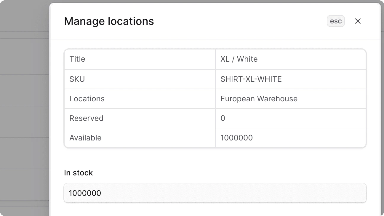 मात्रा फॉर्म प्रबंधित करें