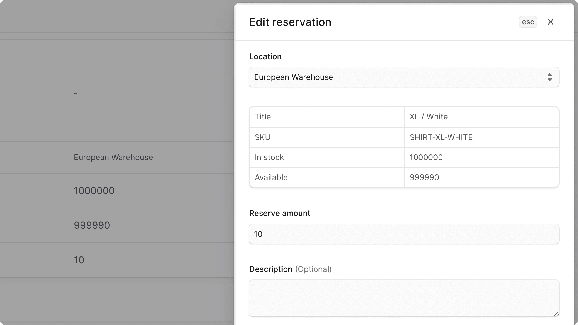 आरक्षण फॉर्म संपादित करें