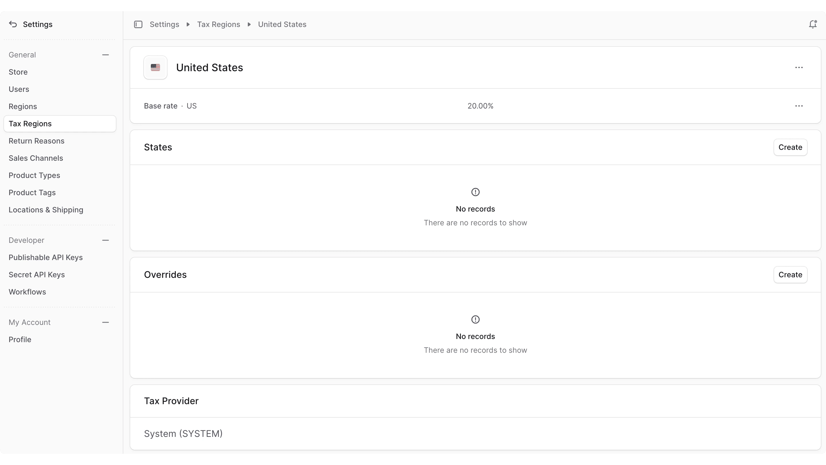 कर क्षेत्र विवरण