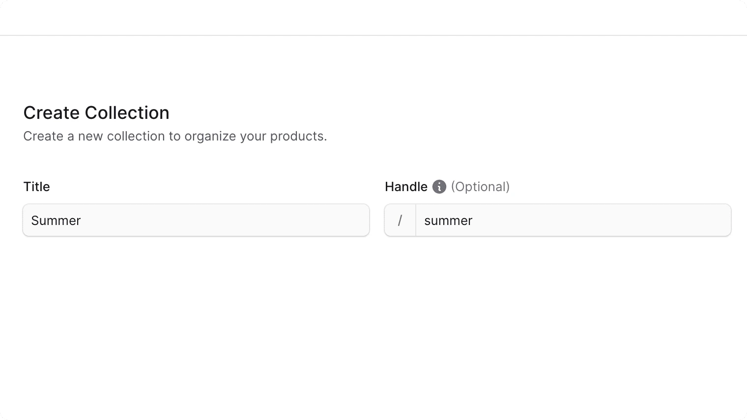 संग्रह फॉर्म बनाएं