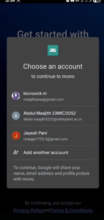 Google Sign-In Success 2