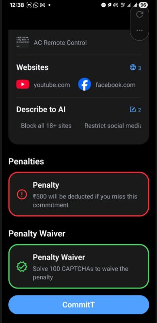CommitT Screen 4