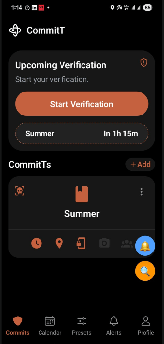 Main Dashboard