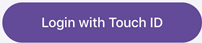 Login with Touch ID button