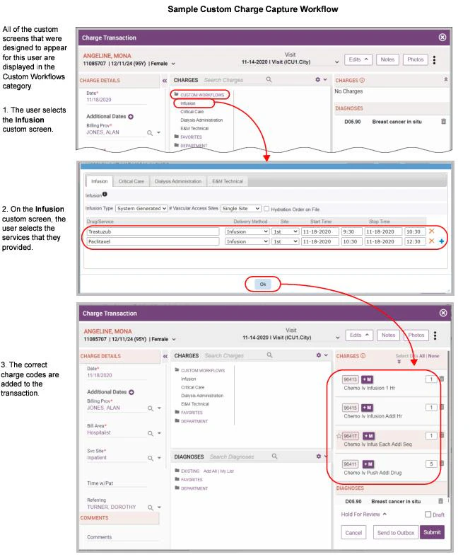 Configure Custom Charge.18.01.1
