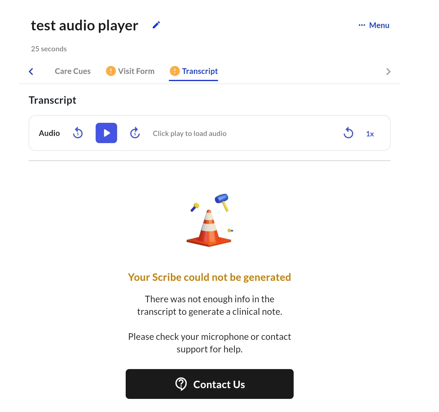 Audio Fail Audio Fail