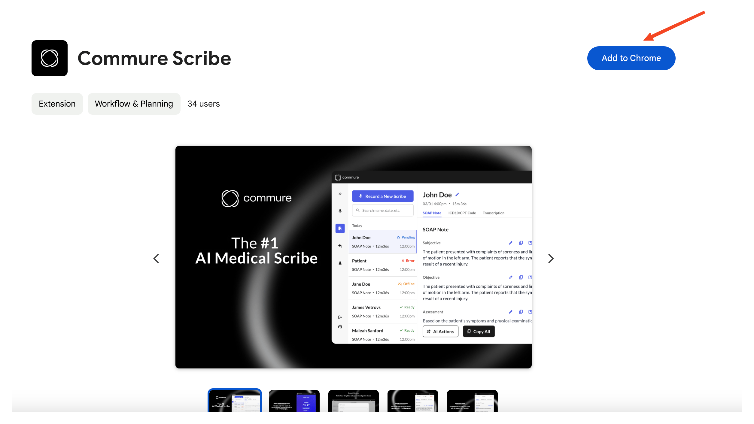 Add to Chrome