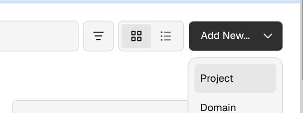 Vercel Project Setup Light