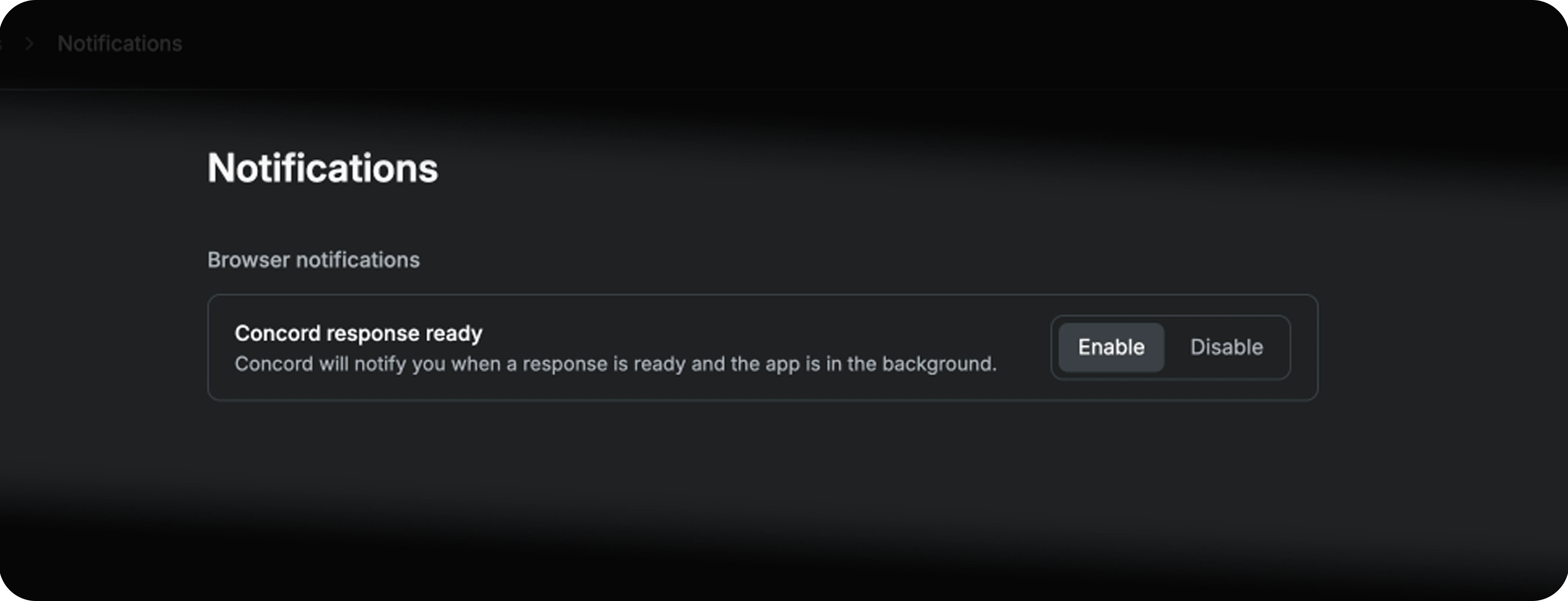 Browser notifications, work in parallel