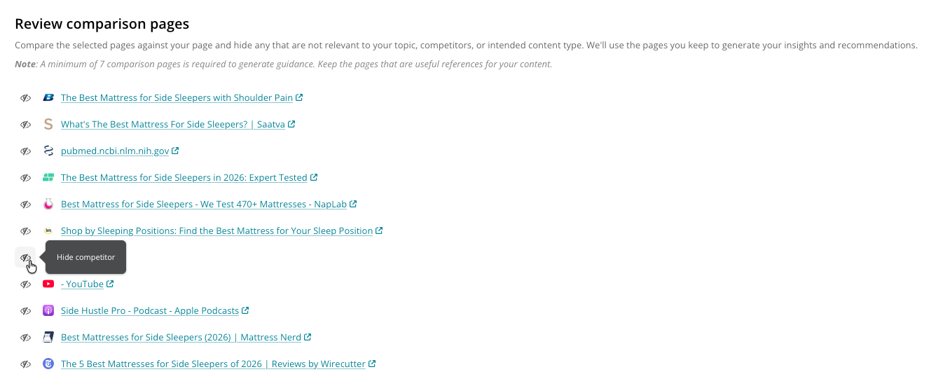 Writing Assistant Review Comps