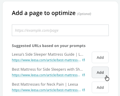 Writing Assistant Choose Page