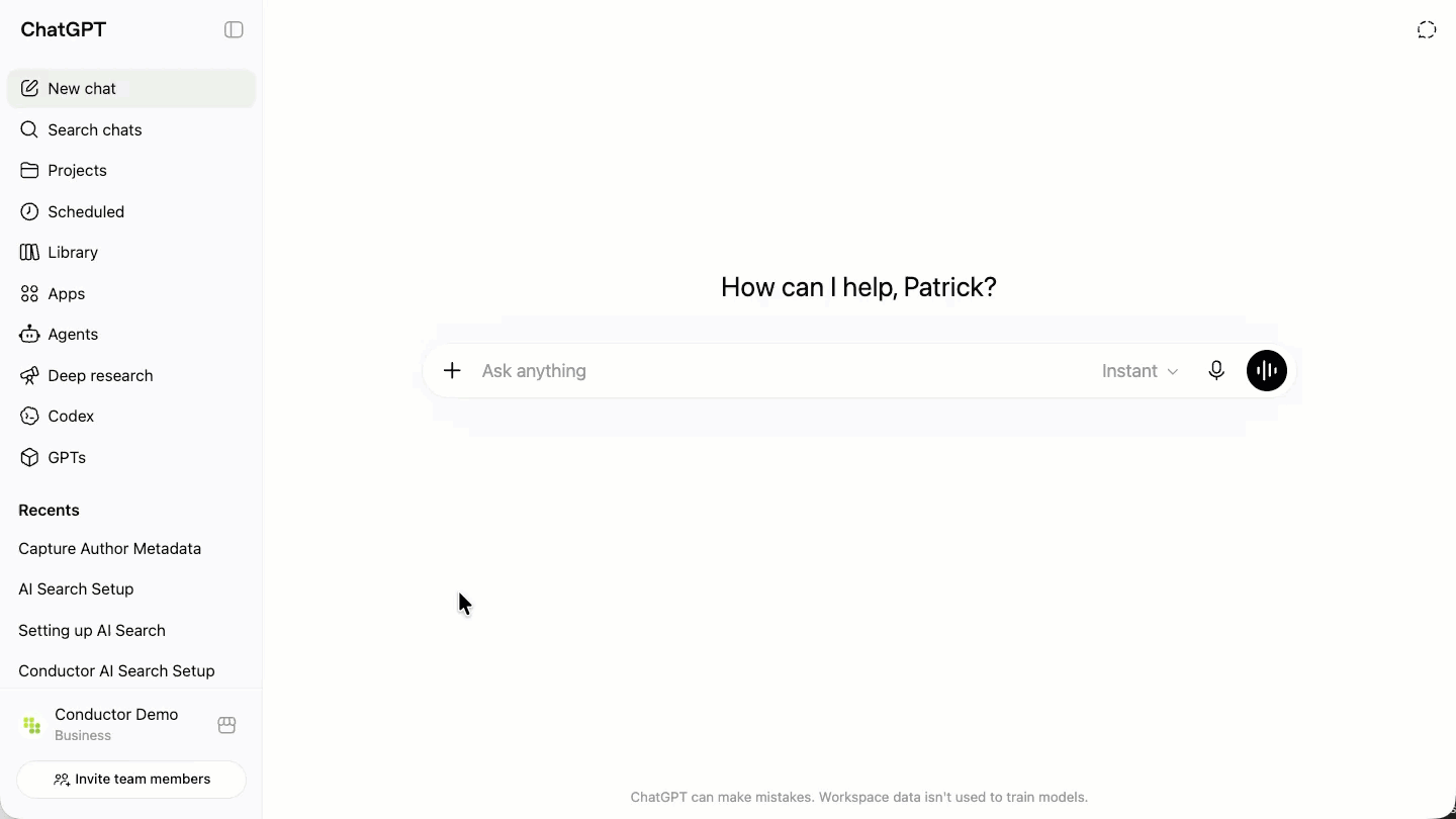 Create a custom App