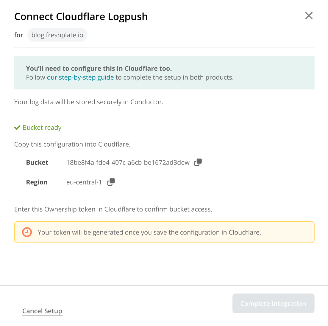 Cloudflare Get Credentials