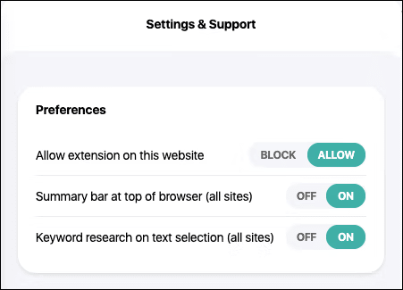 summary bar - settings and support.png