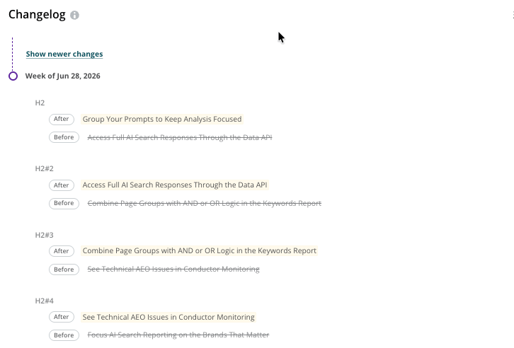 2025 Pages Reporting Alpha Program Page Details Changelog
