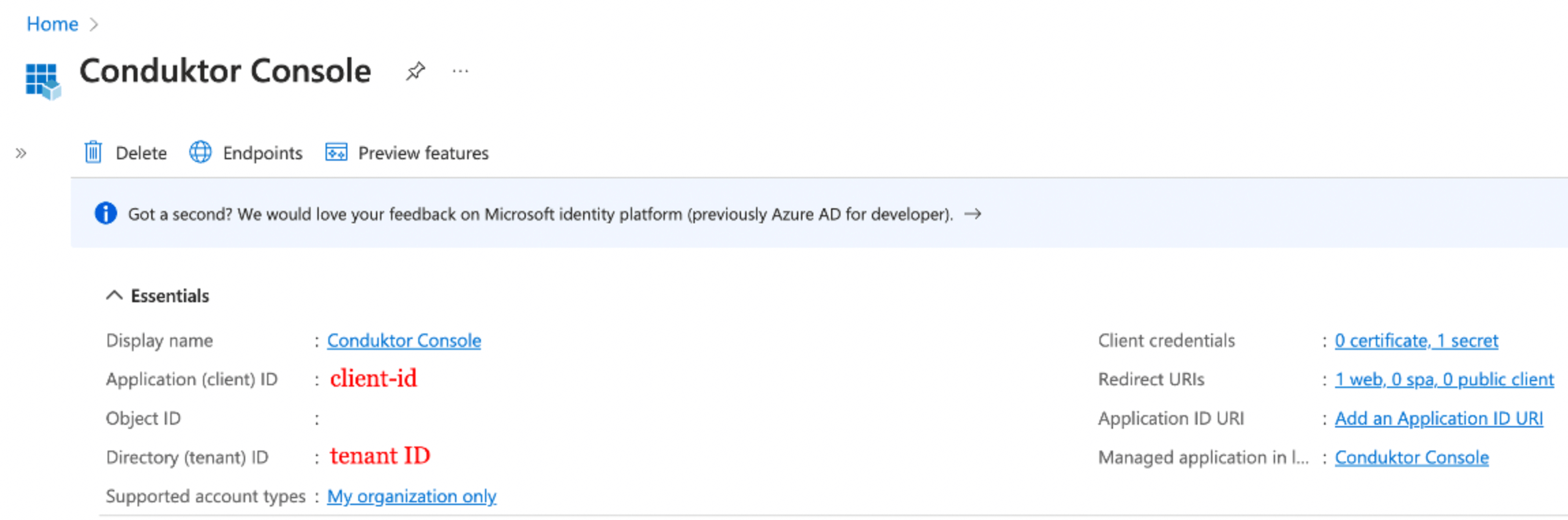 azure client id