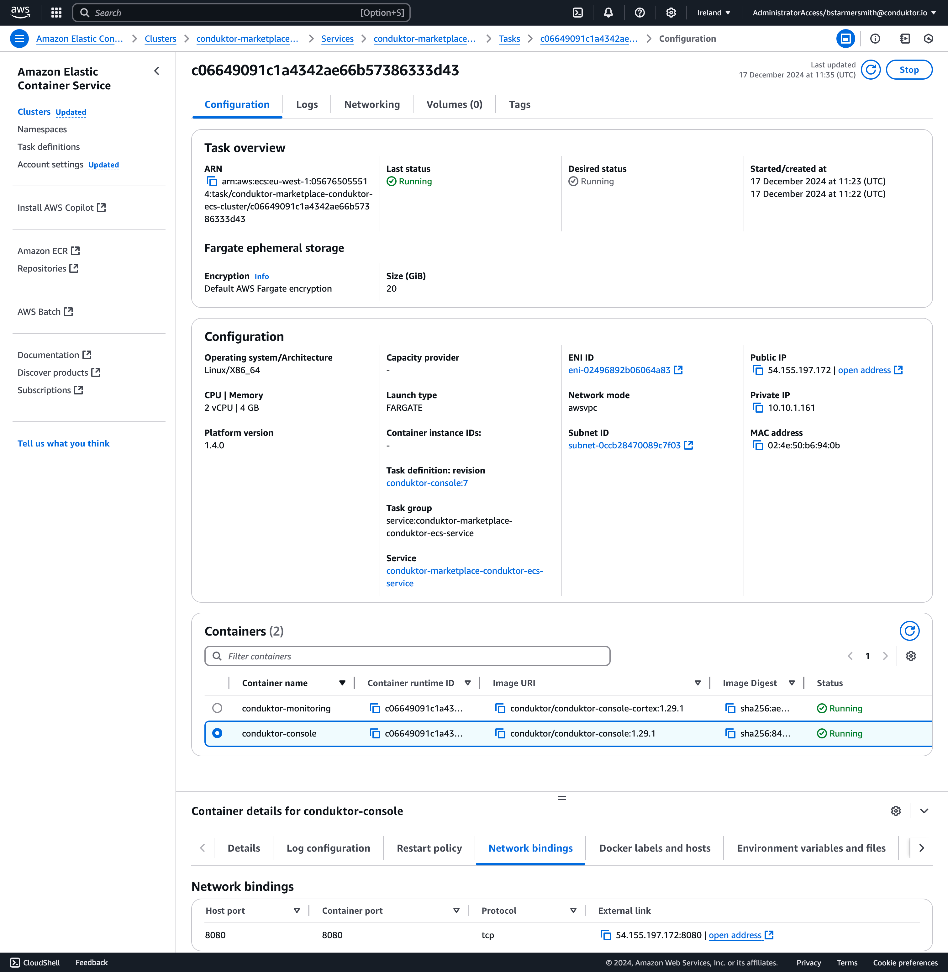 AWS Guide Breadcrumb