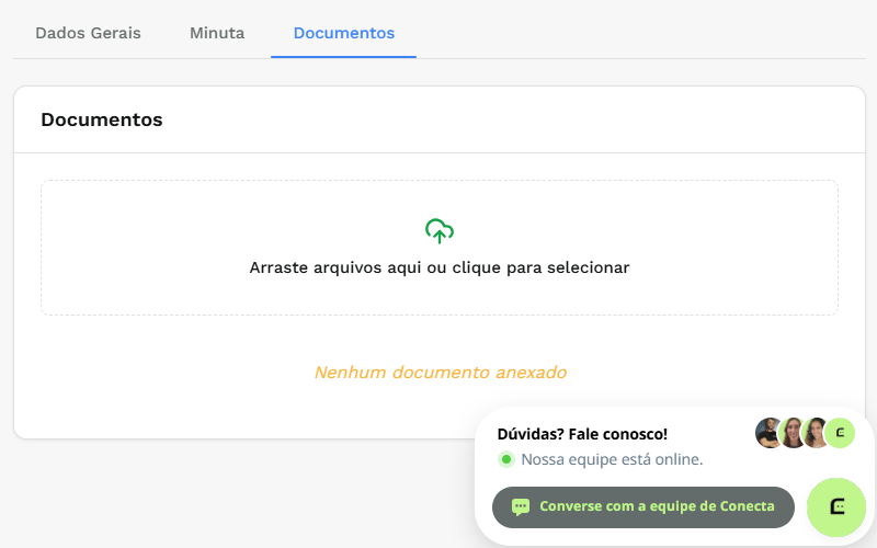 Lista de empreendimentos