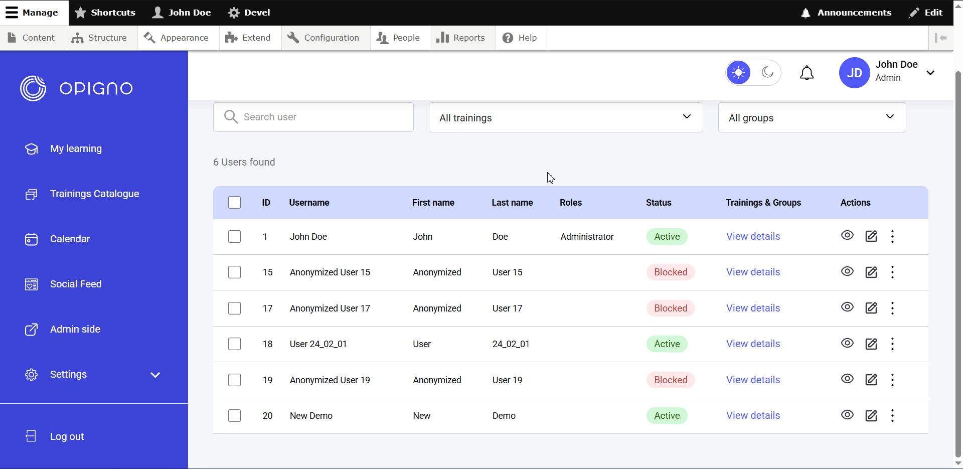 Managing Learning Path Enrollment - OPIGNO