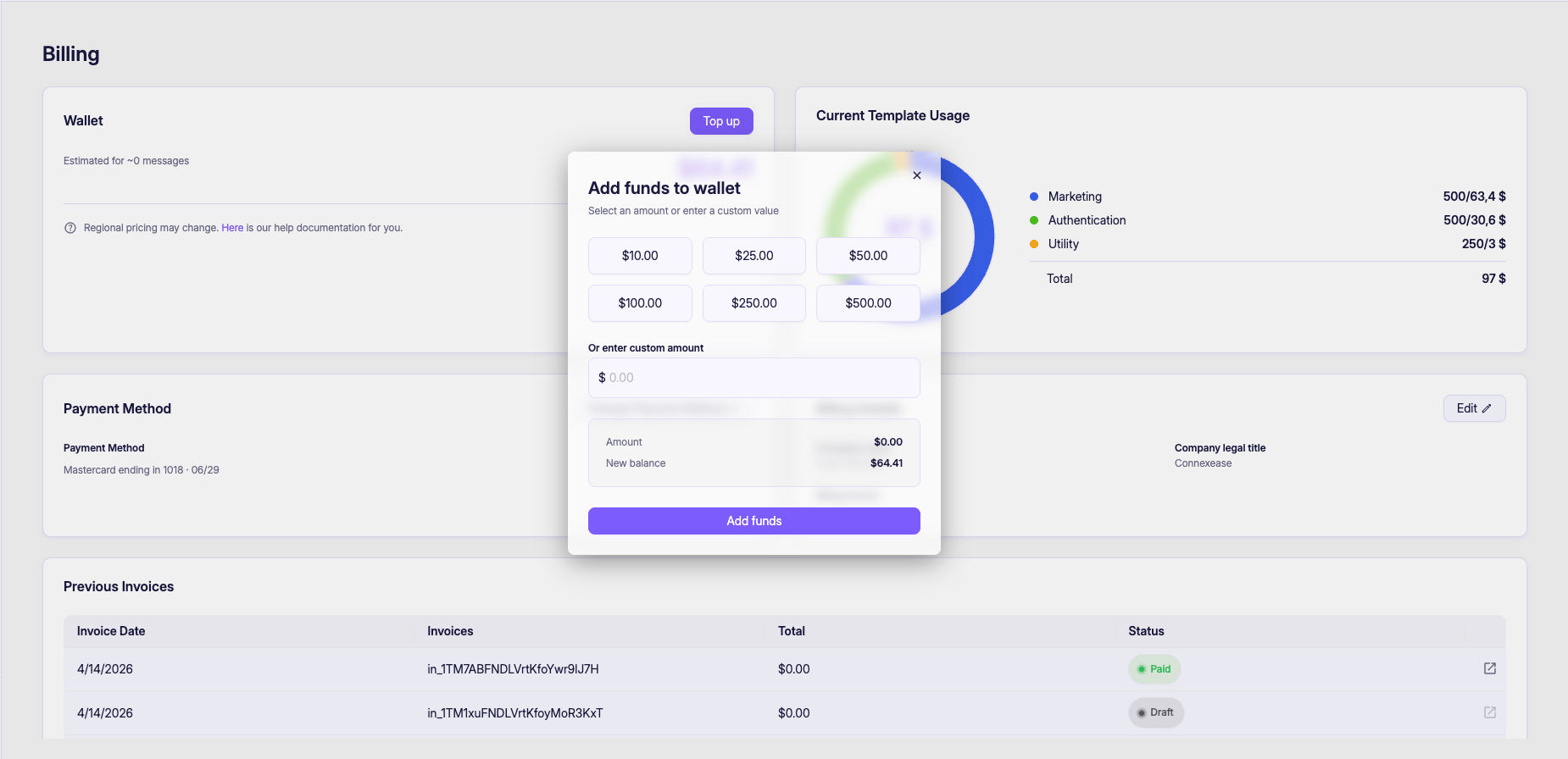 Add Funds to Wallet